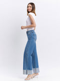 The Adore You Cuffed Wide Jeans