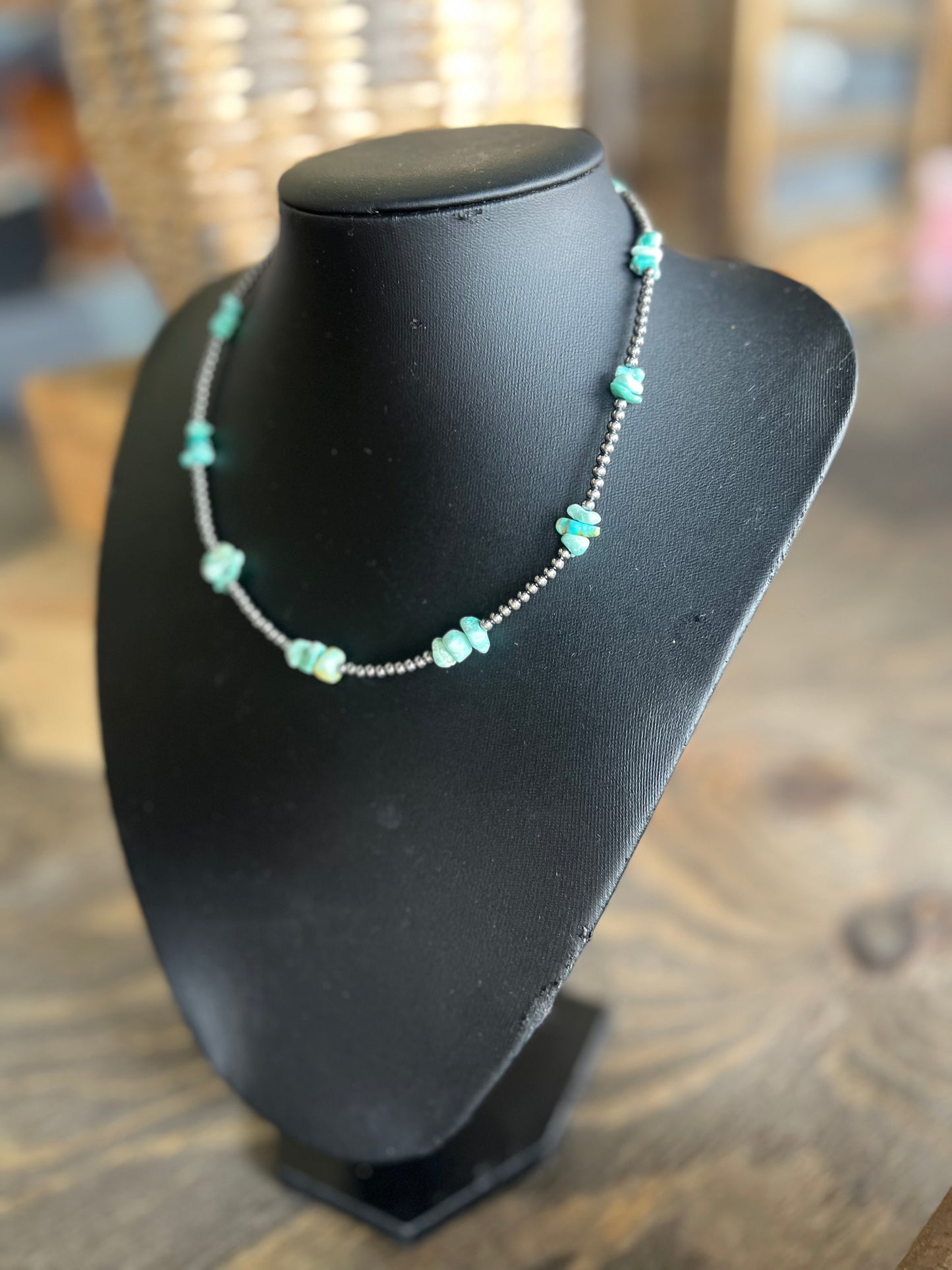 Lone Mountain Turquoise Necklace