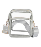 Clear Guitar Strap Crossbody Bag