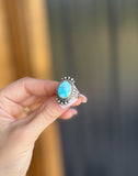 Golden Hills Turquoise Ring *Size 7