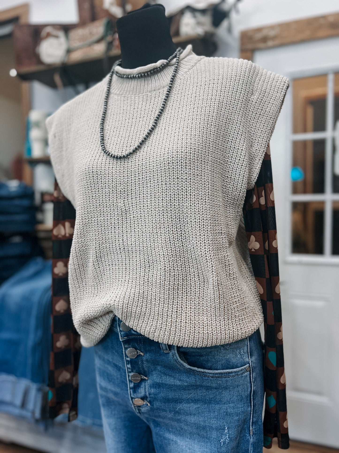 Desert Drift Sweater Vest