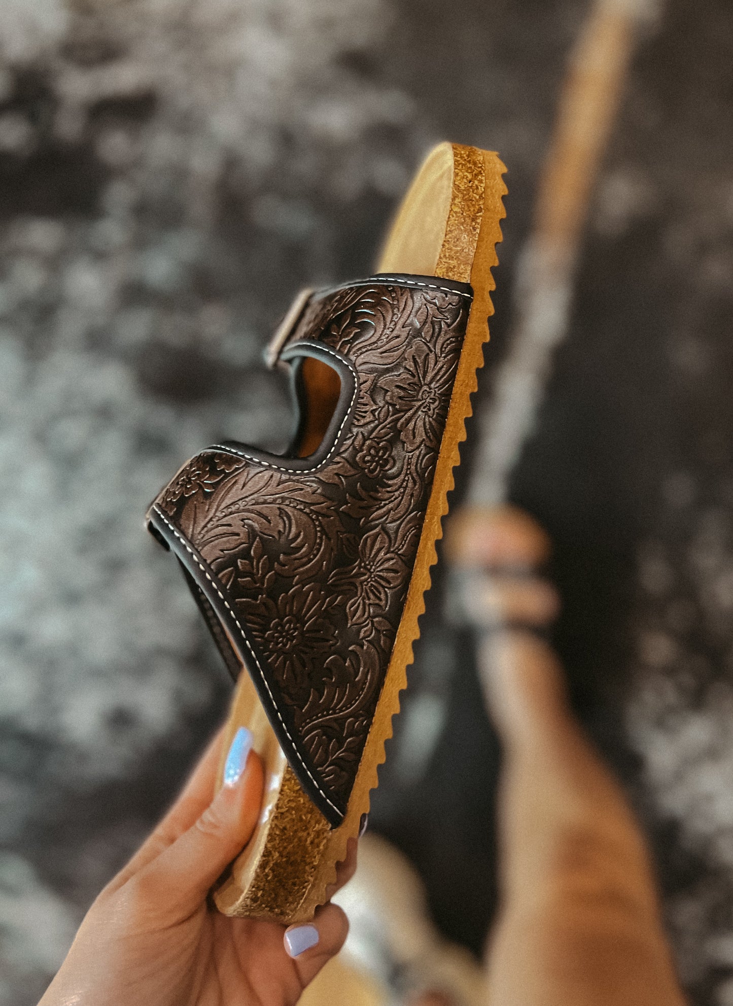 The Lindsey Sandals *Black Chocolate