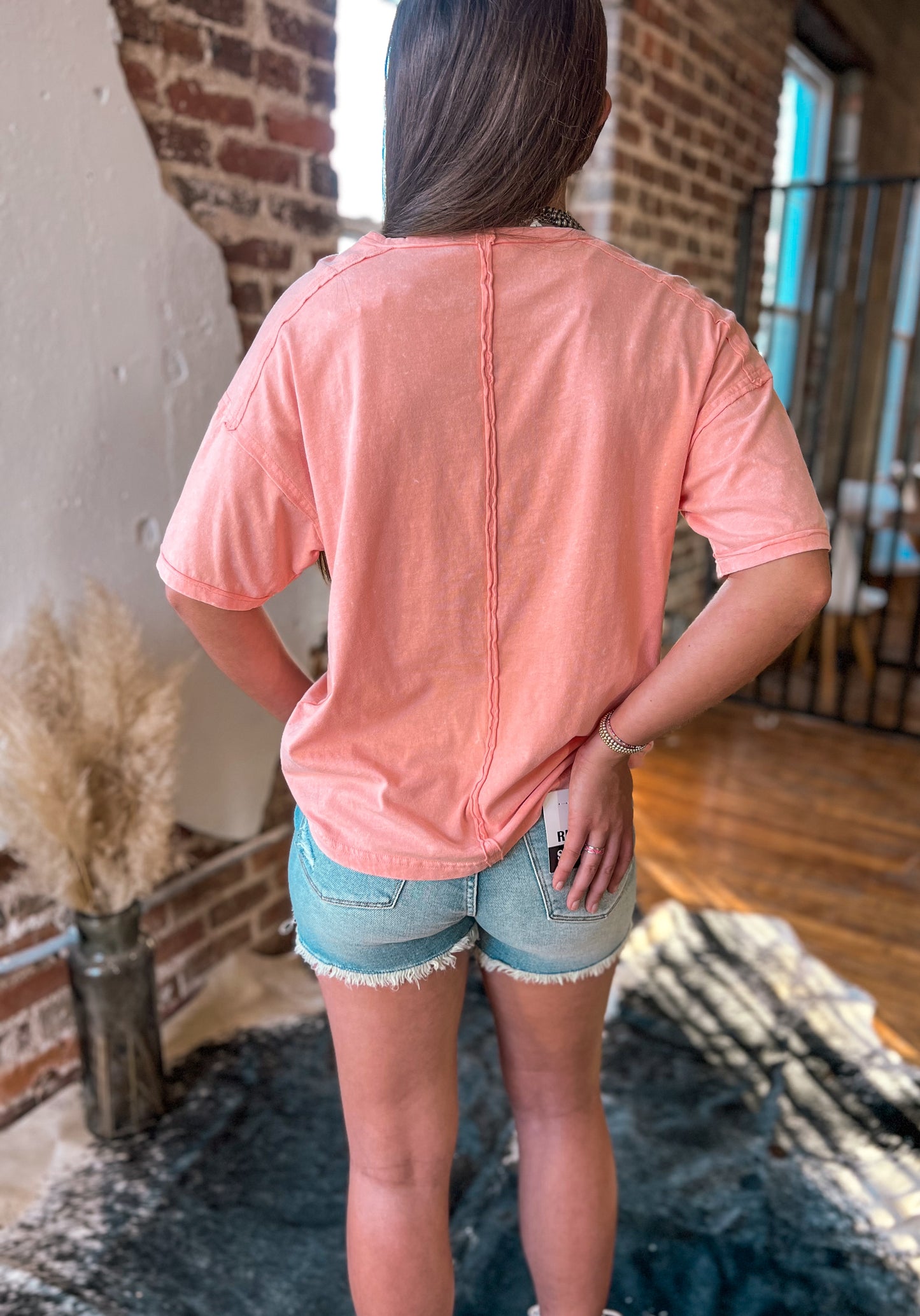 The Sydnee Top *Peach