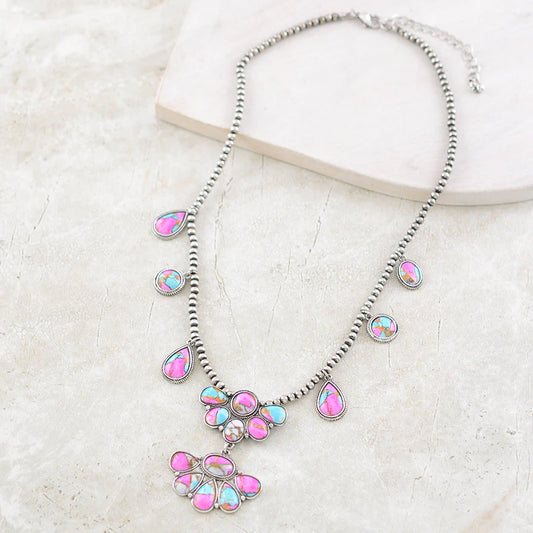 Multicolor Statement Necklace
