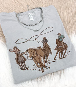 Ropin Cowboys Graphic Tee