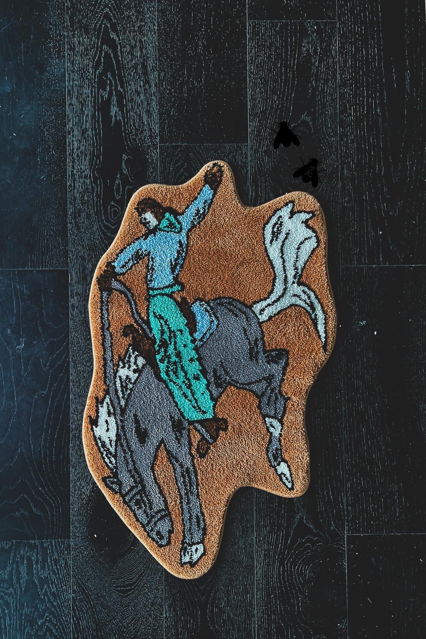 Rodeo Rug- Cowboy Hat