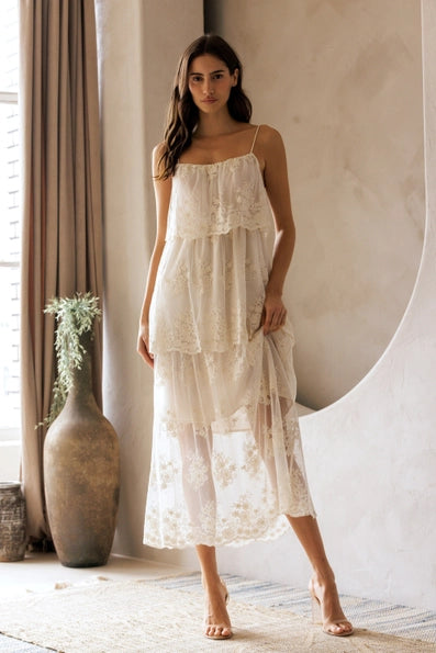 Ivory Lace Daydream Dress