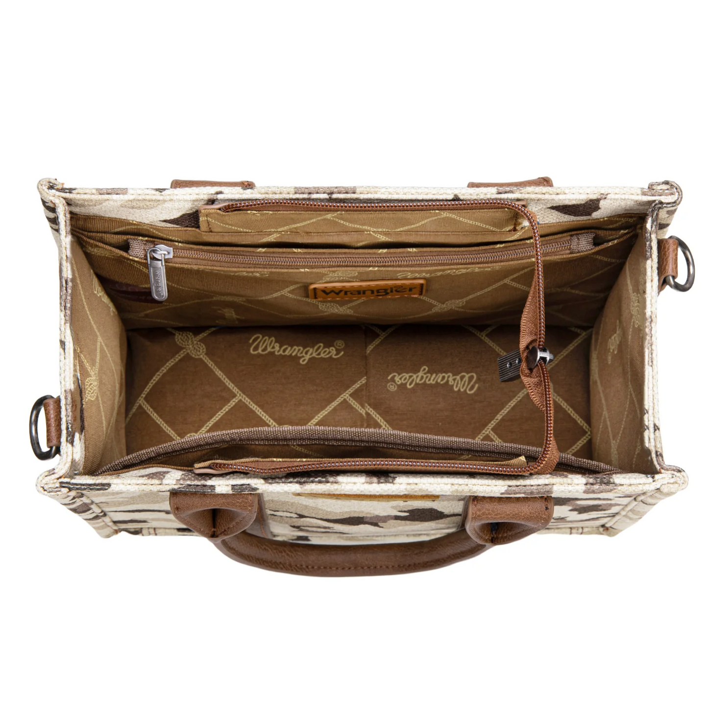 Wrangler Camo Tote/Crossbody