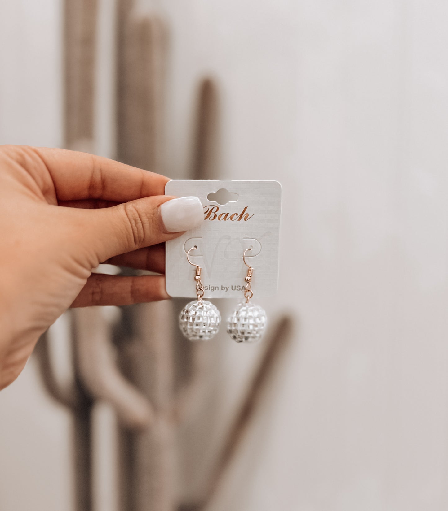 Small Disco Earrings