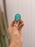 Kingman Turquoise Oval Ring