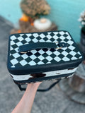 Checkered Travel Jewelry Case