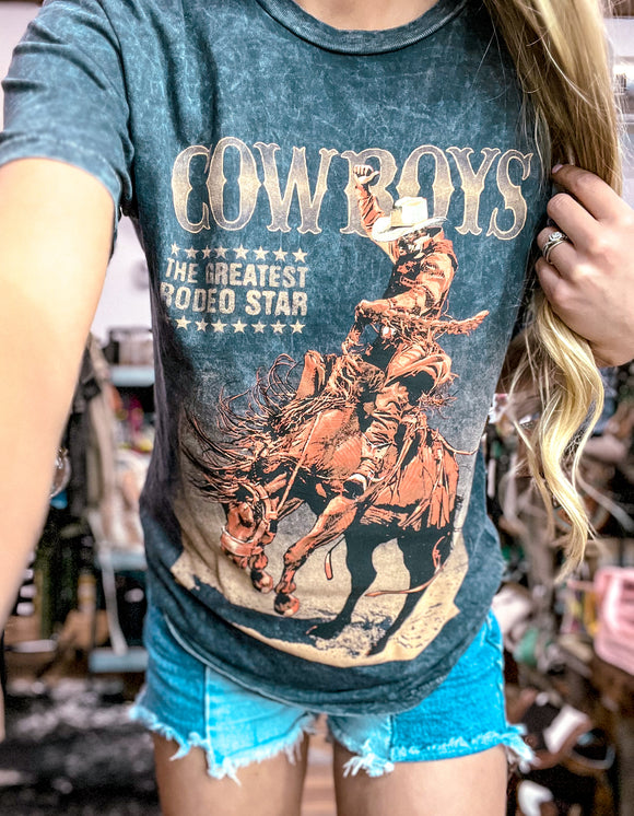 Cowboys Mineral Wash Tee