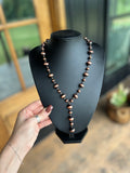 Navajo Bead Lariat Necklace