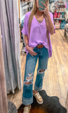 The Hayden Top *Lavender