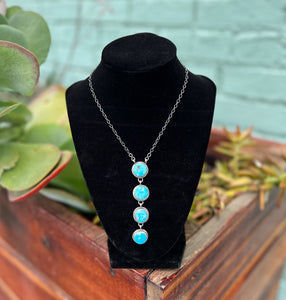 Blue Ride Authentic Turquoise Necklace