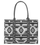 Black Aztec Wrangler Tote