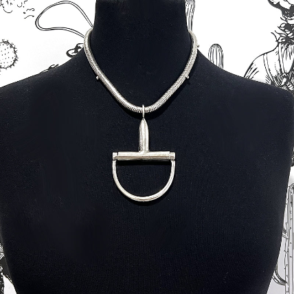 Large Horse Bit Necklace