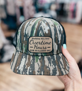 Overtime Hours Hat Camo