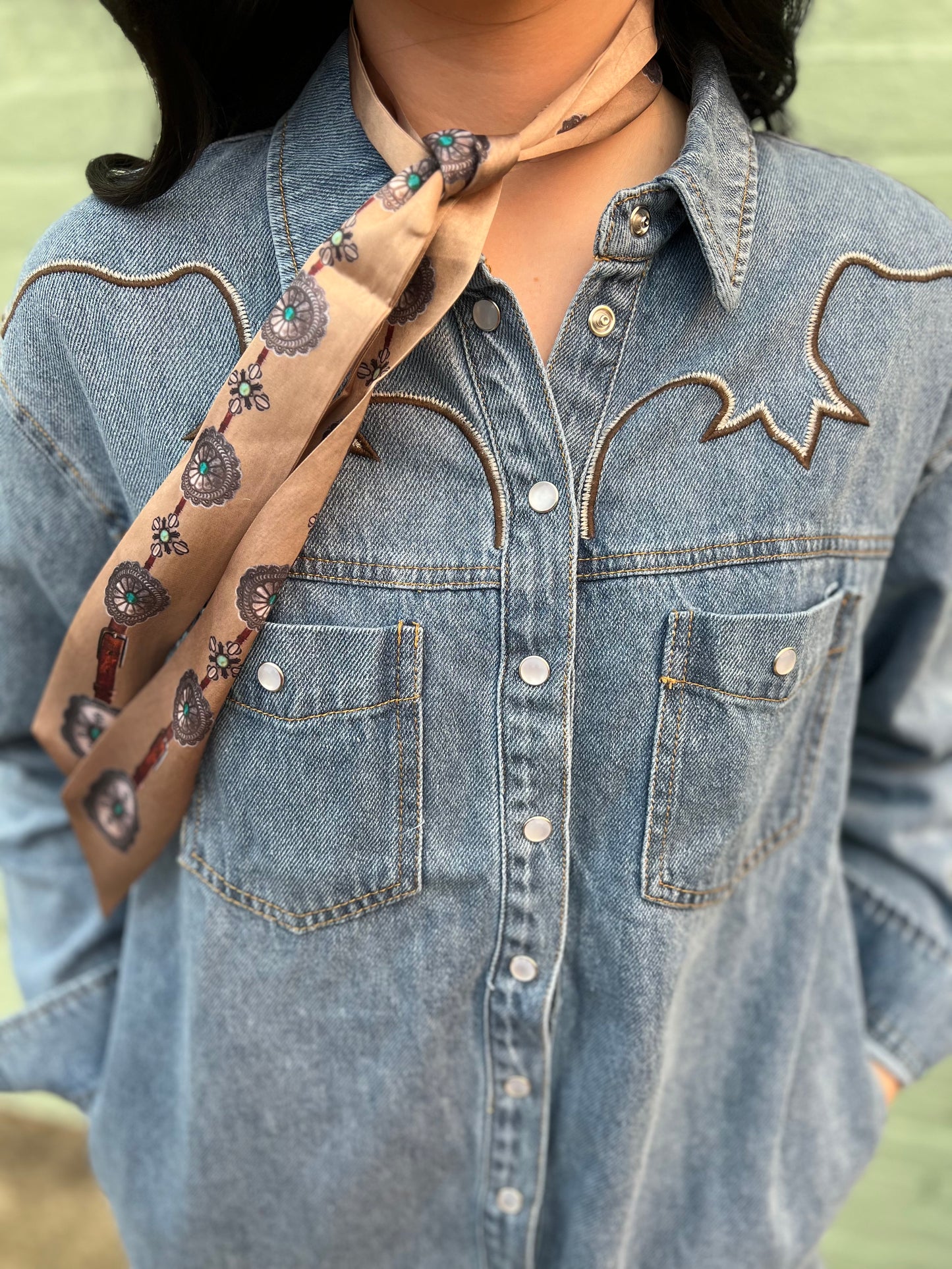 Bootstitch Denim Mini Dress