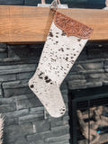 Cowhide & Tooled Stocking