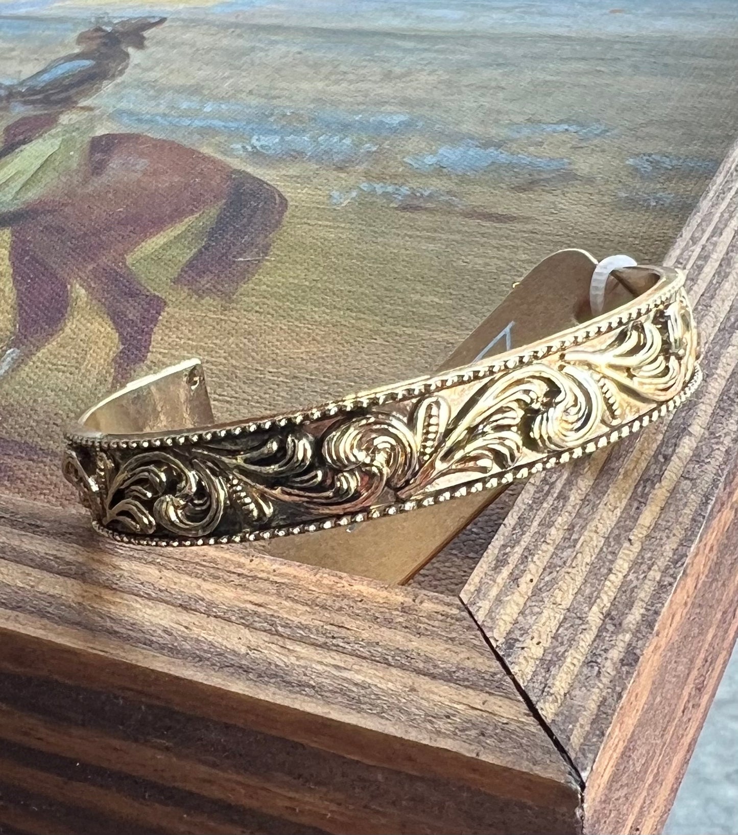 Tooled Bracelet Cuff