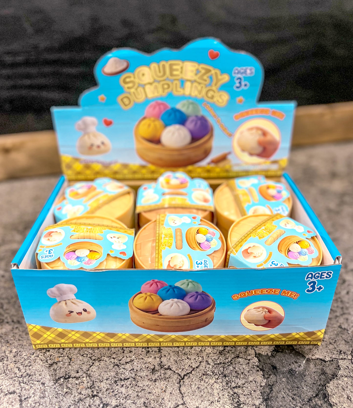 Mystery Glitter Orbeez Dumpling Squishy