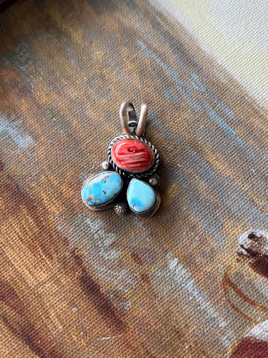 The Reba 3 Stone Pendant
