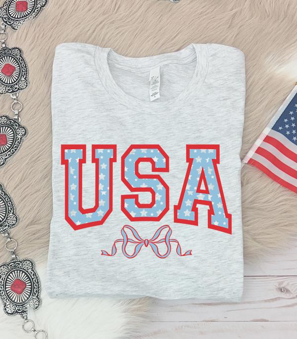 USA Bow Graphic Tee