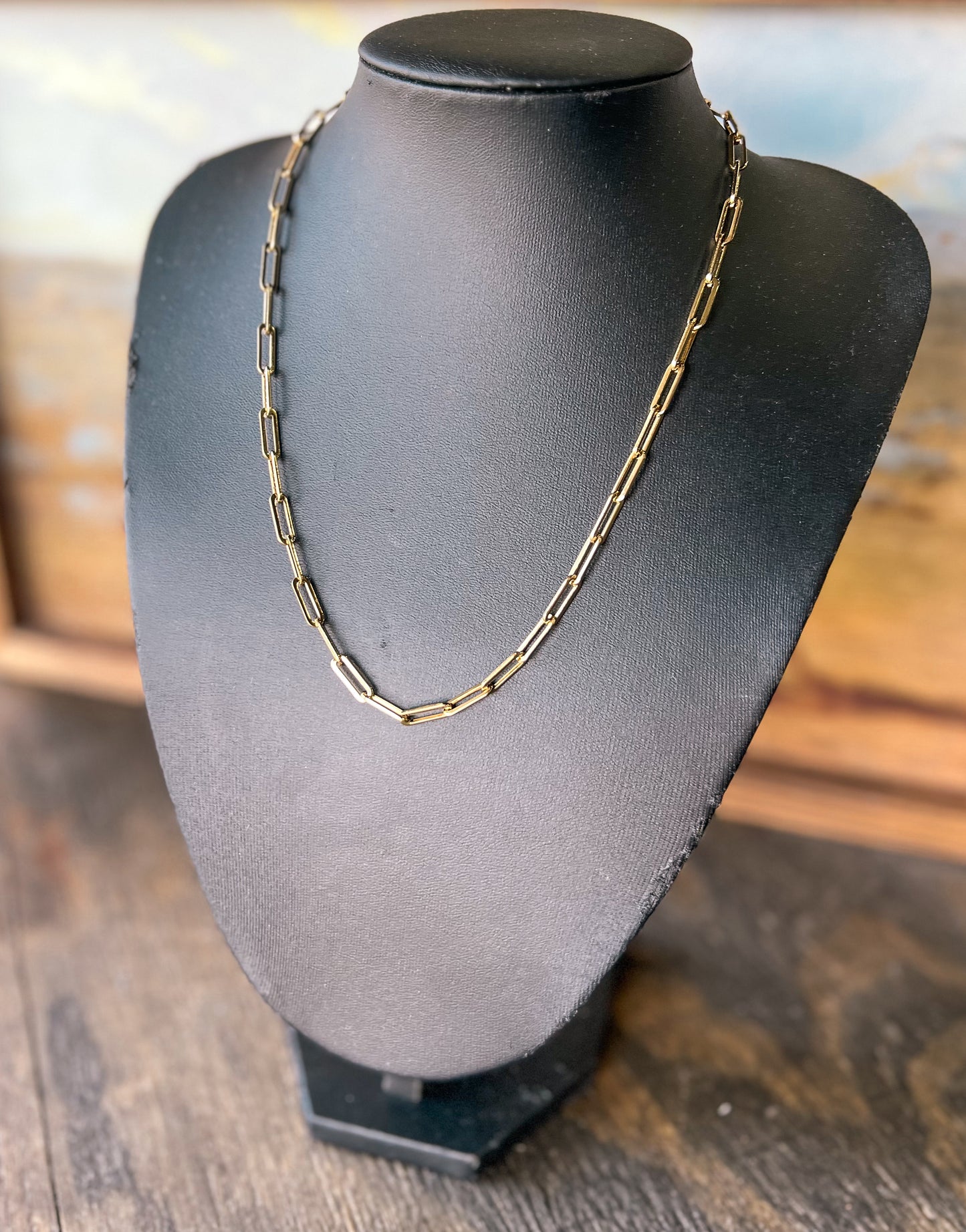 Paperclip Chain Necklace