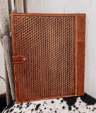 Cowhide & Tooled Leather Planner