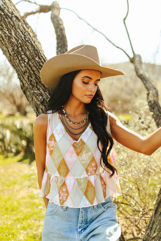 Preppy Pony Top