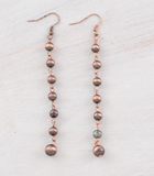 Navajo Pearl Drop Earrings