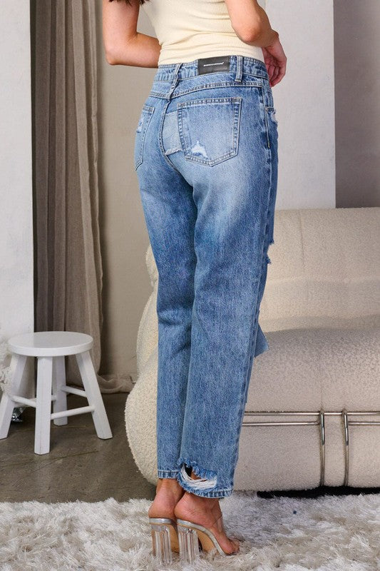 Jackie Patchwork Jeans