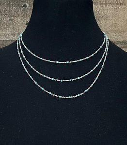 Multi Strand Bead Necklace