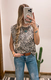 Leopard Dreams Top