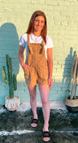 Washed Knot Strap Romper (More Colors)