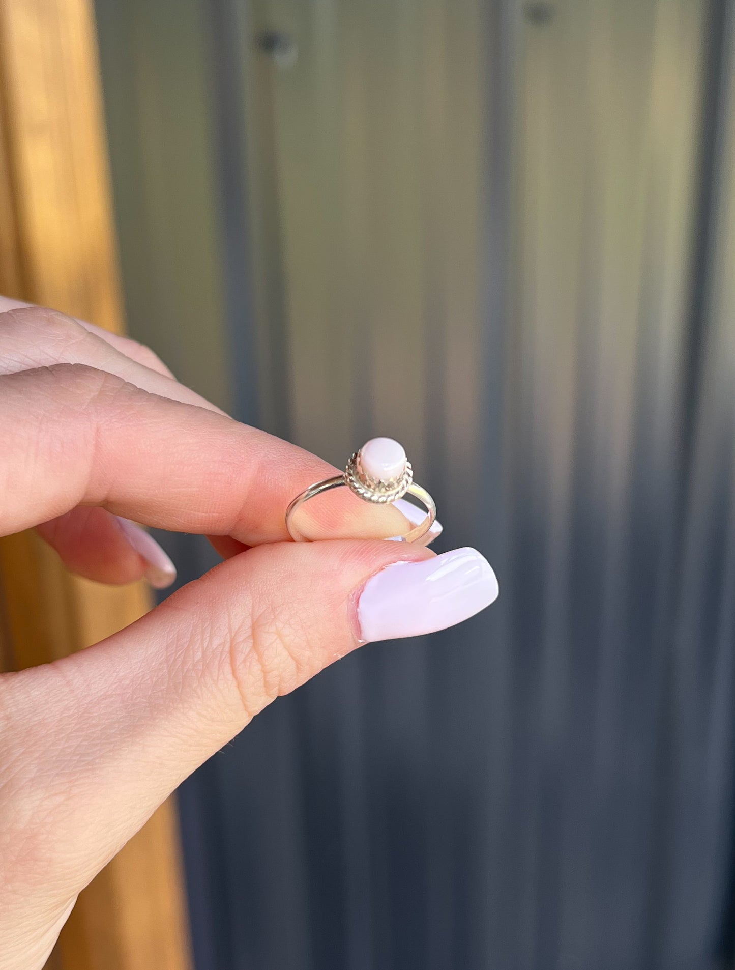 Pink Conch Ring