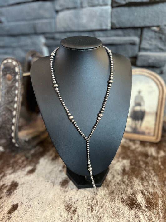 Lariat Graduated Pearls