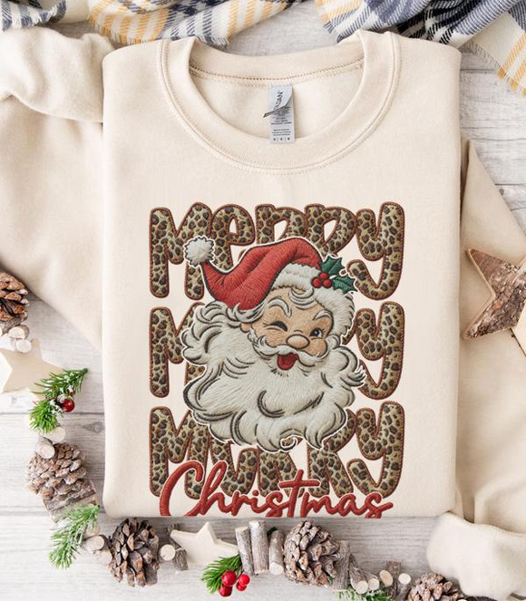 Merry Christmas Santa Sweatshirt