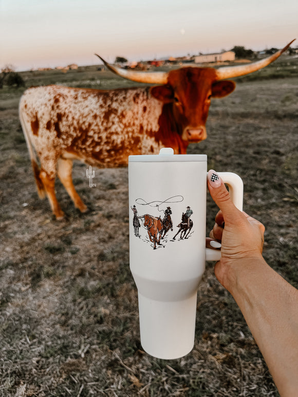 Cowpoke Tumbler *Rope ‘Em