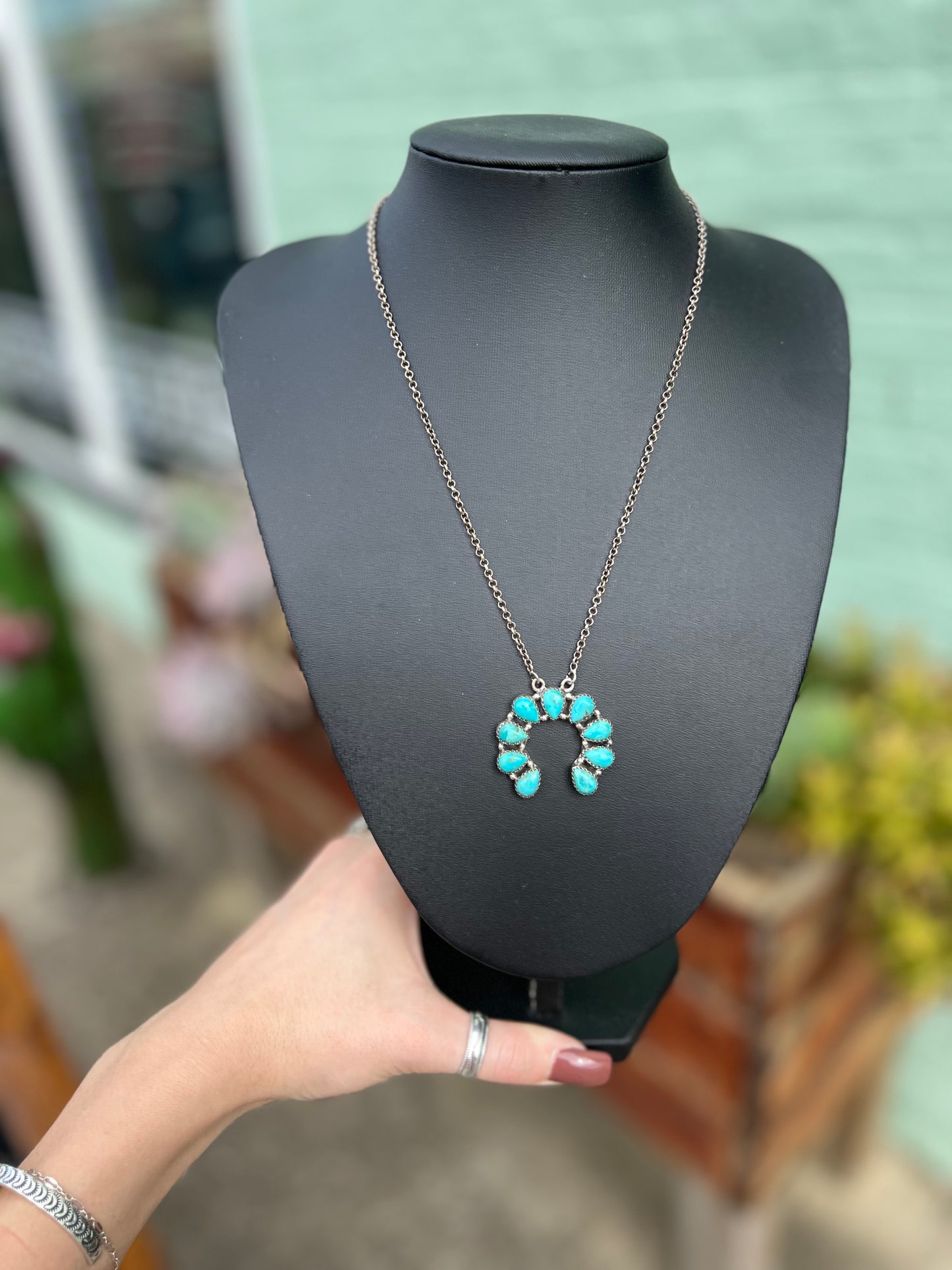 Turquoise Naja Necklace