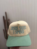 Jesus Saves I Spend Hat