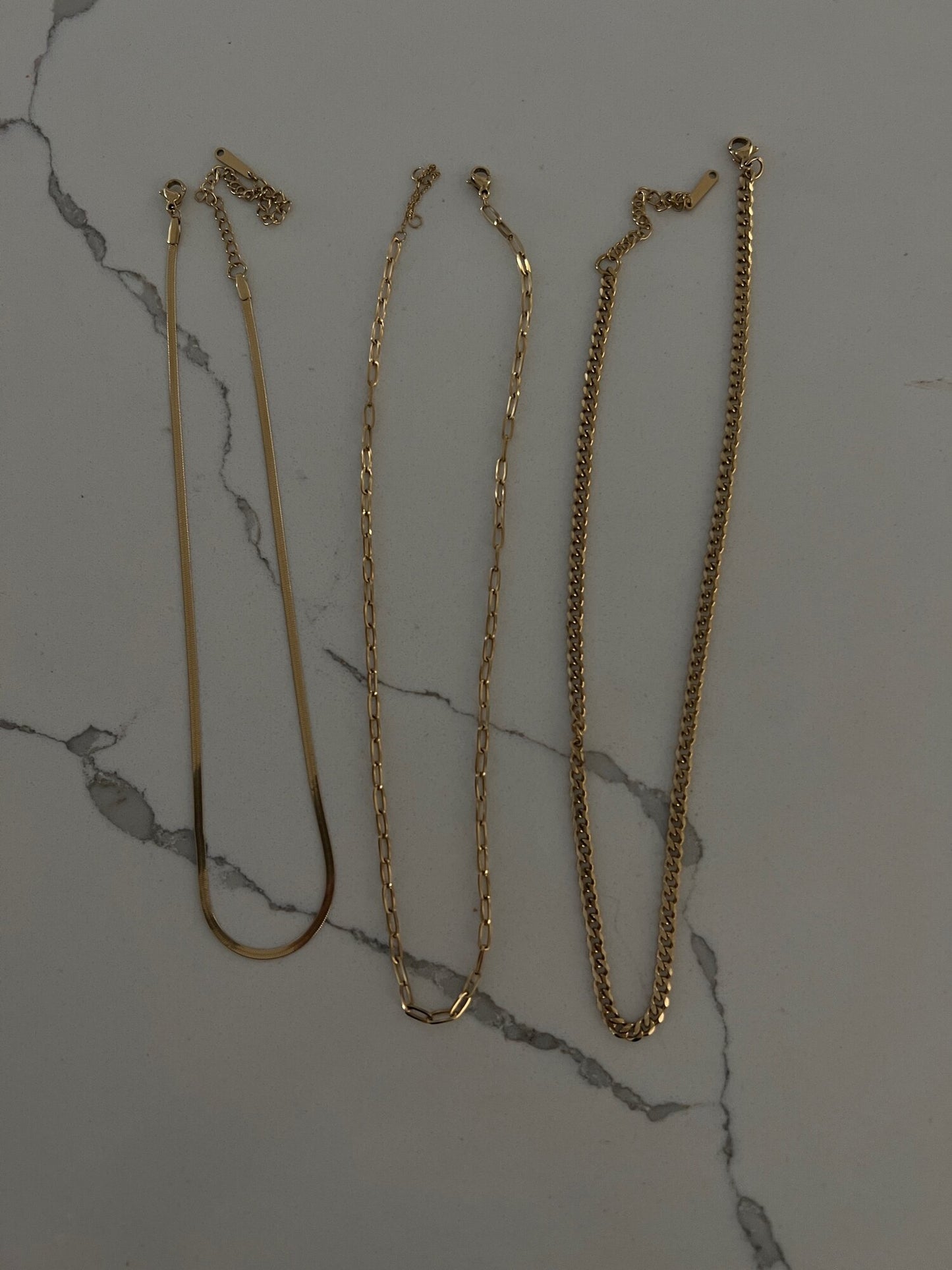 Dainty Chain Gold Necklace