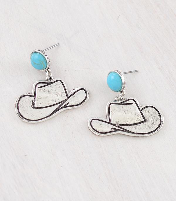 Cowboy Hat Earrings
