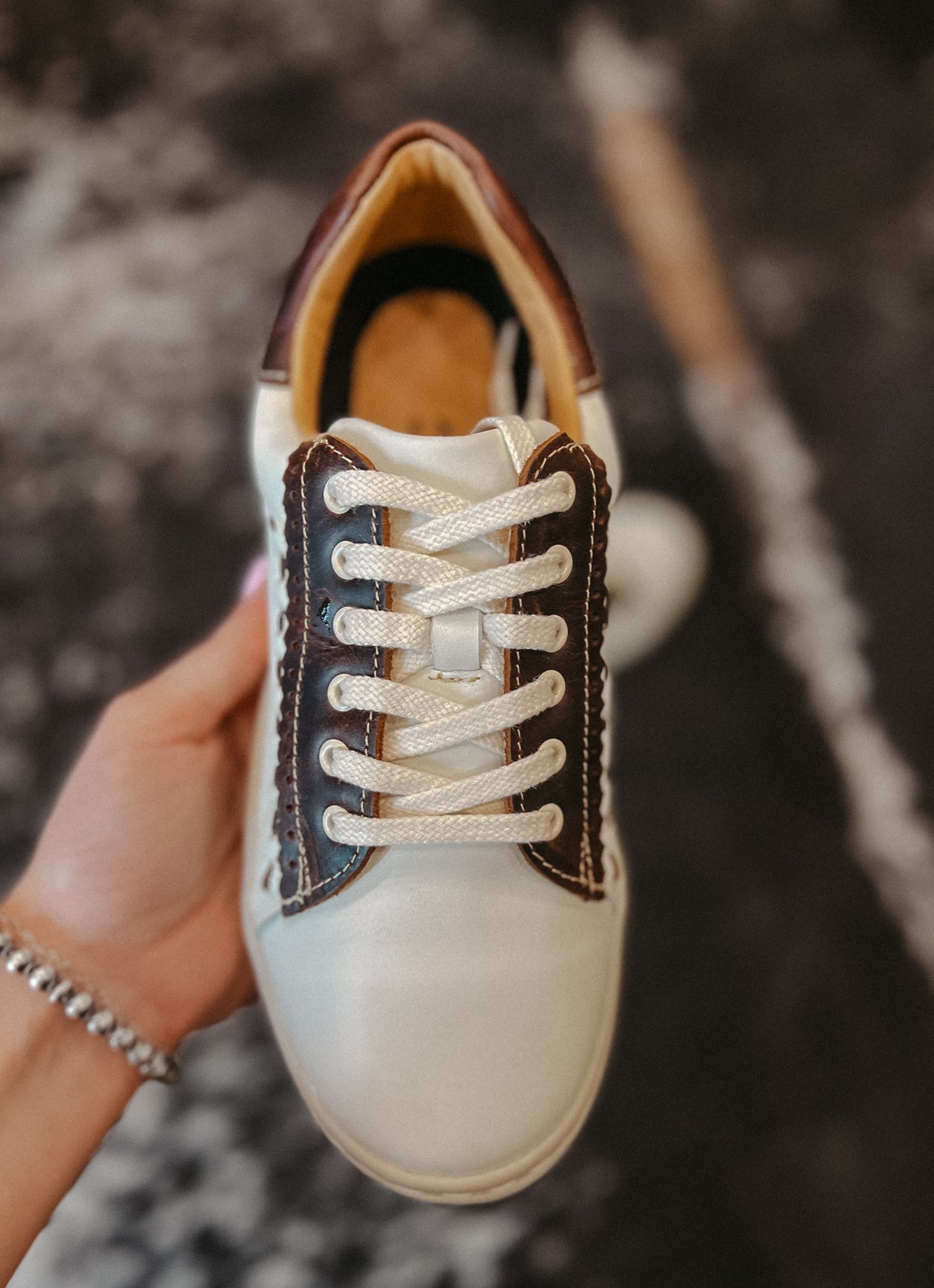 Aimee Leather Sneakers