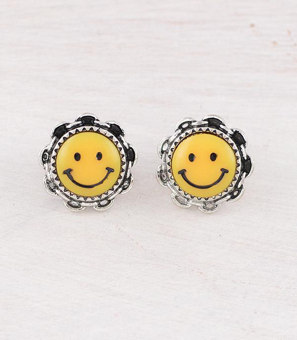 Smiley Face Earrings