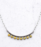 Stone Arched Necklace