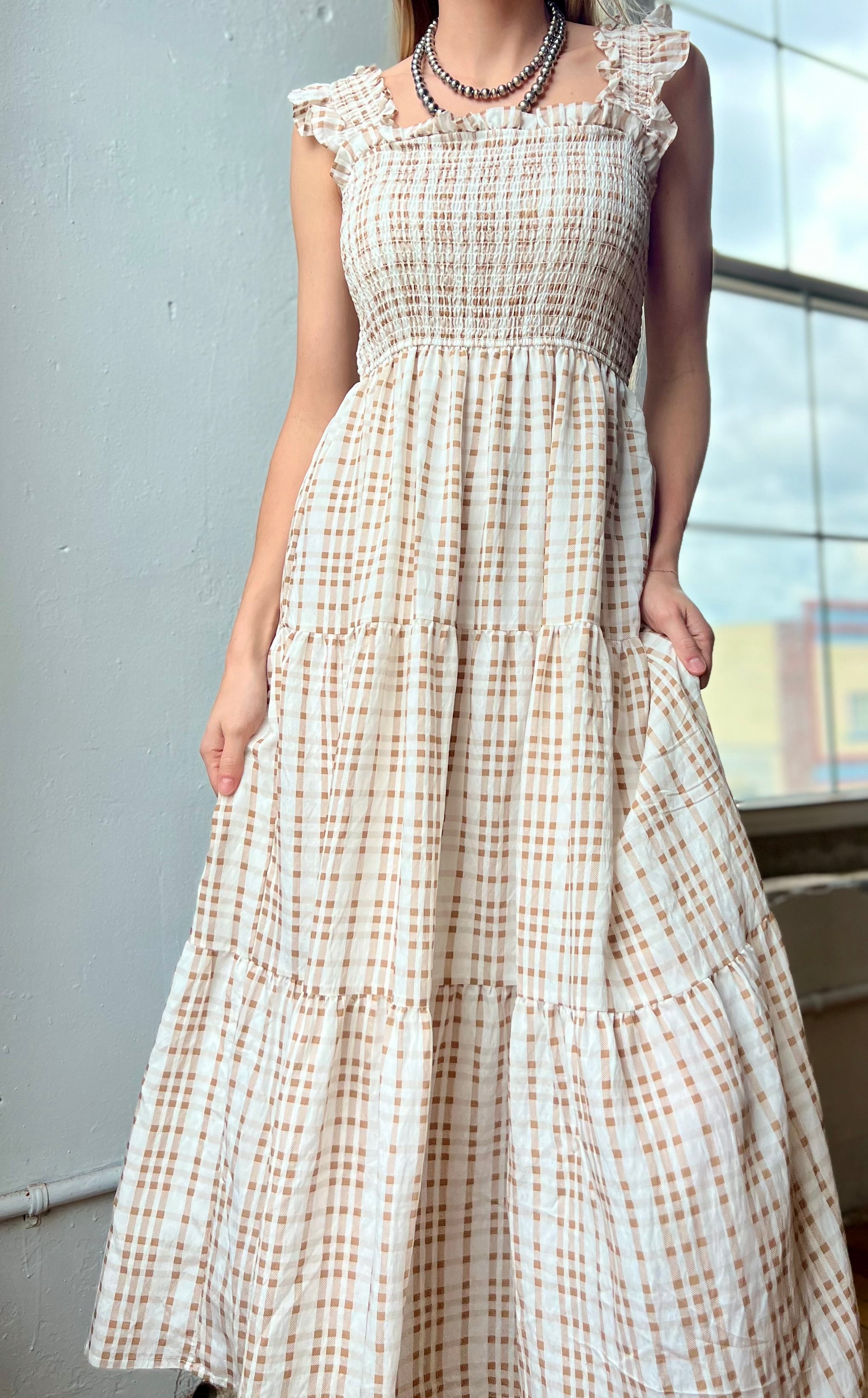 The Golden Hour Midi Dress  Cowbabes Designs