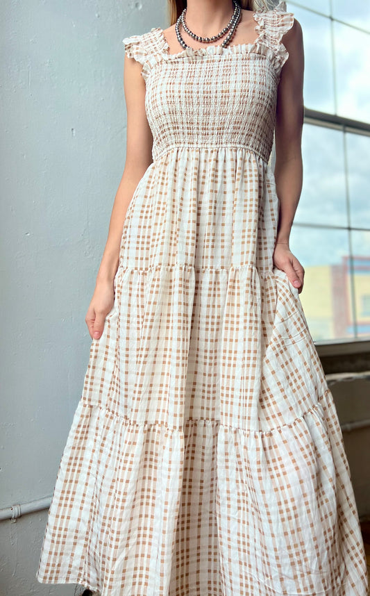 The Golden Hour Midi Dress