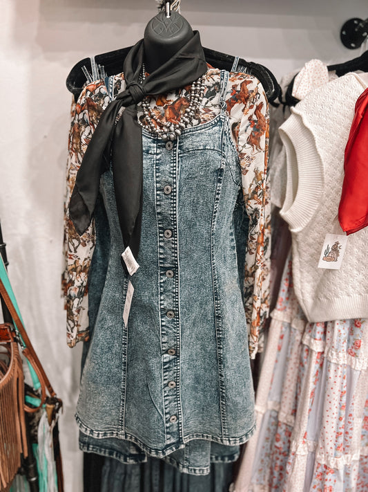 Solid Black Silk Wild Rag